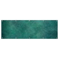 Dark Green Abstract Banner And Sign 12  X 4 