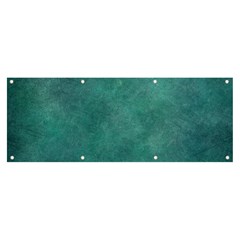 Dark Green Abstract Banner And Sign 8  X 3 