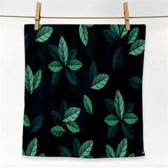 Leaves Face Towel by nateshop