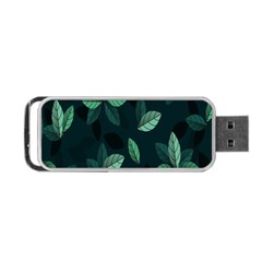 Leaves Portable Usb Flash (two Sides) by nateshop