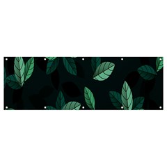 Leaves Banner And Sign 12  X 4 