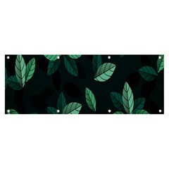 Leaves Banner And Sign 8  X 3 