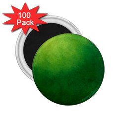 Light Green Abstract 2 25  Magnets (100 Pack)  by nateshop