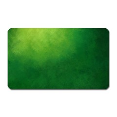 Light Green Abstract Magnet (rectangular) by nateshop