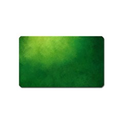 Light Green Abstract Magnet (name Card) by nateshop