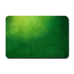 Light Green Abstract Small Doormat  by nateshop