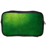 Light Green Abstract Toiletries Bag (One Side) Front