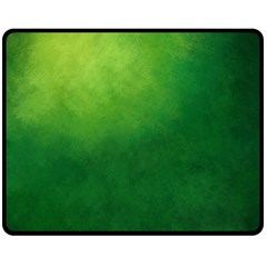 Light Green Abstract Fleece Blanket (medium)  by nateshop