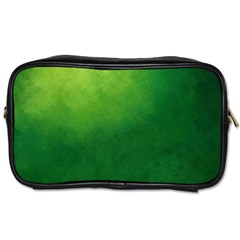 Light Green Abstract Toiletries Bag (two Sides)