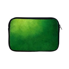 Light Green Abstract Apple Ipad Mini Zipper Cases by nateshop