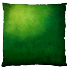 Light Green Abstract Large Flano Cushion Case (one Side) by nateshop