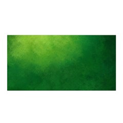 Light Green Abstract Satin Wrap 35  X 70  by nateshop