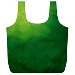 Light Green Abstract Full Print Recycle Bag (XXL) Back