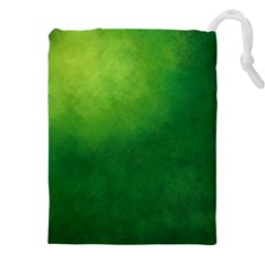 Light Green Abstract Drawstring Pouch (4xl) by nateshop