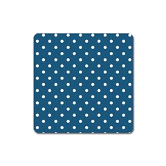 Polka-dots Square Magnet by nateshop