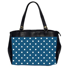 Polka-dots Oversize Office Handbag (2 Sides) by nateshop