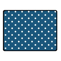 Polka-dots Double Sided Fleece Blanket (small)  by nateshop