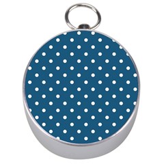 Polka-dots Silver Compasses by nateshop