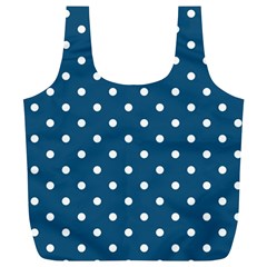 Polka-dots Full Print Recycle Bag (xl) by nateshop