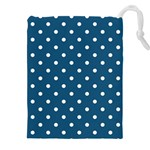 Polka-dots Drawstring Pouch (4XL) Front