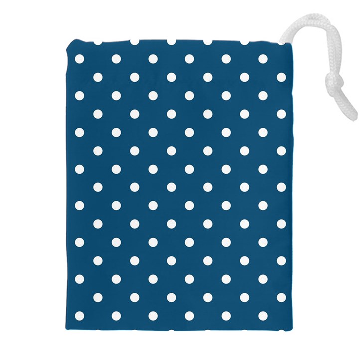 Polka-dots Drawstring Pouch (4XL)