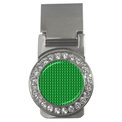 Light Green Christmas Tree Money Clips (cz)  by nateshop