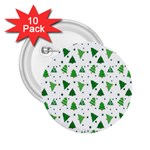 Christmas-trees 2.25  Buttons (10 pack)  Front