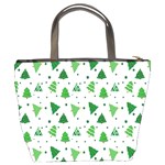 Christmas-trees Bucket Bag Back