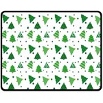 Christmas-trees Fleece Blanket (Medium)  60 x50  Blanket Front