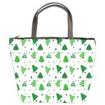 Christmas-trees Bucket Bag Front