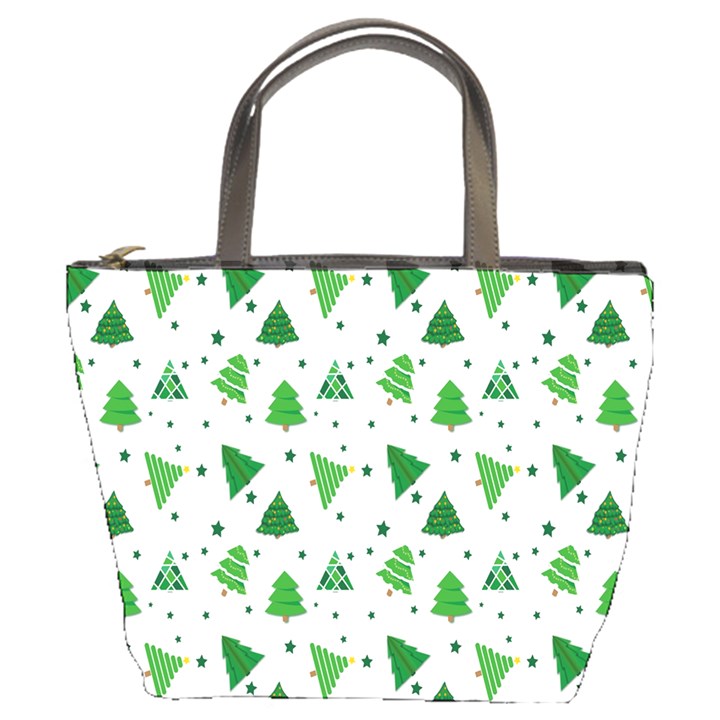 Christmas-trees Bucket Bag