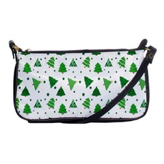 Christmas-trees Shoulder Clutch Bag by nateshop