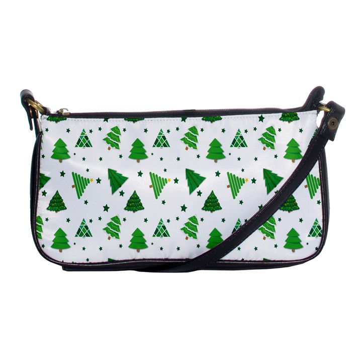 Christmas-trees Shoulder Clutch Bag