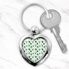 Christmas-trees Key Chain (heart) by nateshop