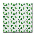 Christmas-trees Tile Coaster Front