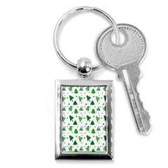 Christmas-trees Key Chain (rectangle) by nateshop