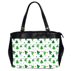 Christmas-trees Oversize Office Handbag (2 Sides) by nateshop