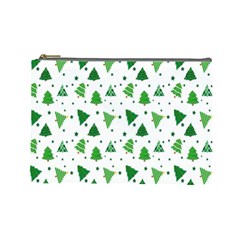 Christmas-trees Cosmetic Bag (large)