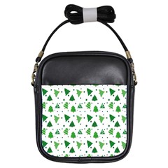 Christmas-trees Girls Sling Bag by nateshop