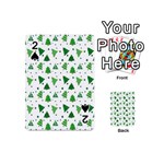 Christmas-trees Playing Cards 54 Designs (Mini) Front - Spade2