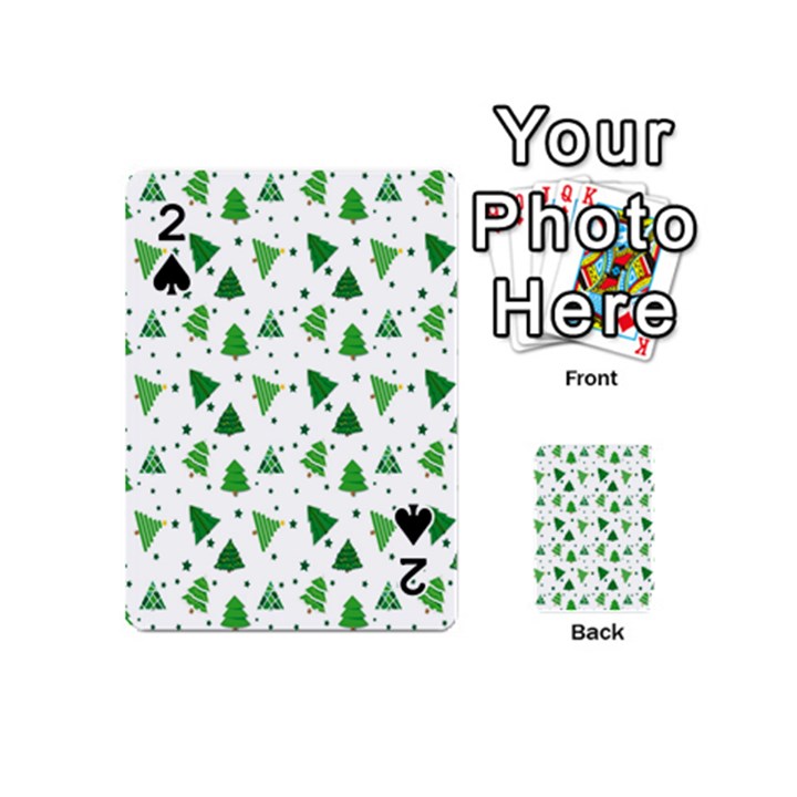 Christmas-trees Playing Cards 54 Designs (Mini)