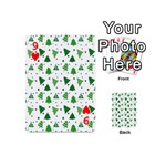 Christmas-trees Playing Cards 54 Designs (Mini) Front - Heart9