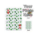 Christmas-trees Playing Cards 54 Designs (Mini) Front - Heart10