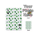 Christmas-trees Playing Cards 54 Designs (Mini) Front - Spade5