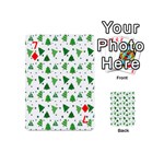 Christmas-trees Playing Cards 54 Designs (Mini) Front - Diamond7