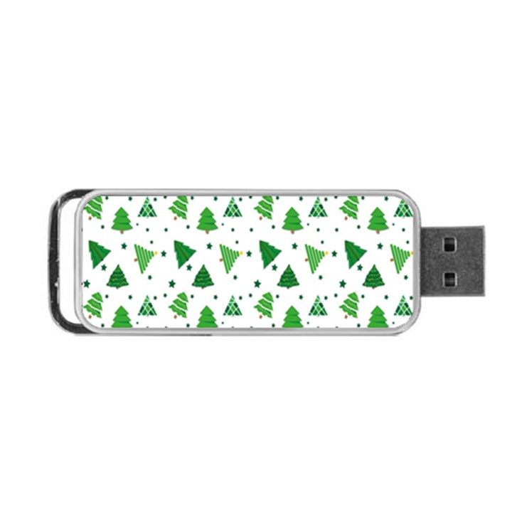 Christmas-trees Portable USB Flash (One Side)