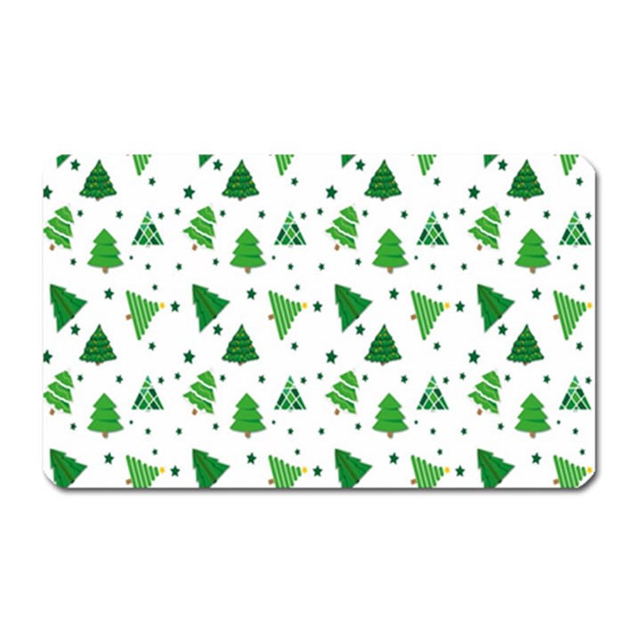 Christmas-trees Magnet (Rectangular)