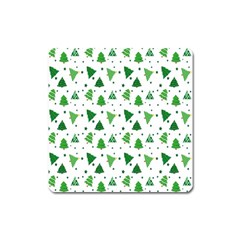 Christmas-trees Square Magnet by nateshop