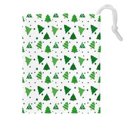 Christmas-trees Drawstring Pouch (5xl) by nateshop