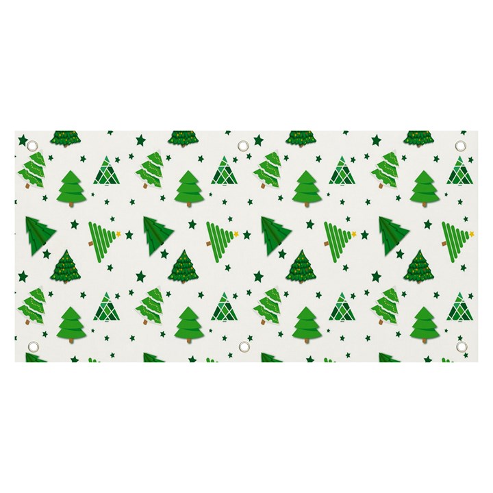 Christmas-trees Banner and Sign 6  x 3 